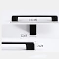 Miniatyrbillede 5 af 5: 15 stk. Bar skabspuljer Skuffeskab Håndtag Rustfrit stål Moderne Hardware Til Køkken Badeværelse Skabe Skab (96mm)