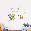 Pikkukuva 3 / 5: Pikku Prinssin seinätarra Seinätarra Lainaukset Tee elämästäsi