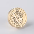 Miniatyrbilde 1 av 5: Elite Messing Retro Alfabet Initialer Voksstempling Stempel 26 Bokstaver A-z Voksstempel Stempel For Postdekorasjon Diy Kortlaging（J）