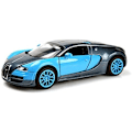 Miniatyrbillede 2 af 5: Rabatmodelbiler, 1:32 Bugatti Veyron Legering Støbte Biler med Lys og Lyd