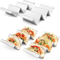 Miniatyrbilde 1 av 5: Stativ 4-pakke – Stativ i rustfritt stål i taco-stativ-stil fra Oven Safe