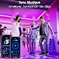 Miniatyrbillede 3 af 5: 30m LED-strimmel (15mx2), LED-soveværelse Bluetooth, LED-strimmel styret af fjernbetjening og app