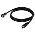 Pikkukuva 1 / 5: Mini Din 9Pin -sovitinkaapeli, erinomainen sähkönjohtavuus, 9-nastainen uros-uros-kaapeli mediakeskuksille ja vastaanottimille 1.8 meters single bend