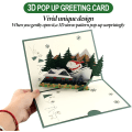 Miniatyrbillede 4 af 5: 3D Julekort, 3D Julehilsner, Jul 3D Gre