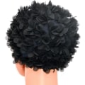 Miniatyrbilde 5 av 5: Kvinners blonder badehette - Retro, vintage stil - Blomsterblader