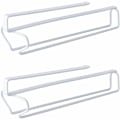 Pikkukuva 1 / 5: Ripustettava lasiteline, 2 kpl Ripustettava lasiteline Ripustettava lasiteline, 26*11cm (Valkoinen)