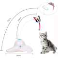 Miniatyrbild 2 av 5: Fjärilsleksak för katt, Feifei, interaktiv, 360 graders rotation