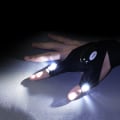 Miniatyrbilde 3 av 5: 2 stk fingerløse hansker LED lommelykt lommelykt utendørs verktøy fiske C