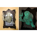Pikkukuva 3 / 4: Malli 20*30cm, Halloween Phantom Wall Decor, Luminous Phantom S