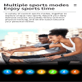 Miniatyrbilde 5 av 5: Smartklokke Cf85 Bluetooth-anrop 1,32 tommers HD-skjerm Fitness Sport Tracker Ip67 Vanntett for Android Iphone（Svart）