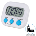 Miniatyrbild 2 av 5: Magnetisk kökstimer Klocka Digital visuell timer Ljusstark display Nedräkning & Stoppur - Högt pipljud