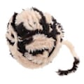 Miniatyrbillede 4 af 5: DIY Polyester Chunky til Strikning Roving Hækling 32 Meter/Nøgle Beige Sort Beige Black