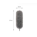 Miniatyrbilde 1 av 5: Kyllingfjær Grå Erstatningshode, Mikrofiber Stretch, Skrape