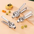 Miniatyrbillede 4 af 5: Citruspresser, Presser, Juicepresser, Manuel Citronpresser Citruspresser i Stål Citron Appelsin Andre Frugter Manuel Citruspresser Appelsinpresser