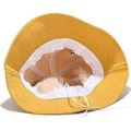 Miniatyrbilde 3 av 4: Frog Bøttehatt Søt Bomulls Solhatt Bredbremmet Fiskerhatt for Voksne Kvinner Jenter A1 Frosk Grønn A1 Frog Green