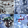 Miniatyrbillede 4 af 5: Fairy String Lights, Julelys Batteridrevet Lig