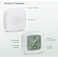 Miniatyrbillede 2 af 5: Hjemmeter 3 stk. Mini LCD bærbar indendørs hygrometer