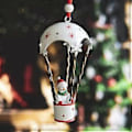 Miniatyrbilde 5 av 5: Juletre Anheng Julete Ornament Dekorasjon Nordisk Samleobjekt Morsom Juletre Anheng for Fest Hjem Utendørs Style B 5.5cmx11cm