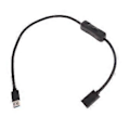 Miniatyrbild 1 av 5: USB3.0 Förlängningskabel med Brytare, USB Hane till Hona Förlängningskabel Data Synkroniseringskabel för USB Fläkt/Tangentbord/Lampor