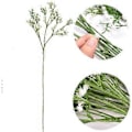 Miniatyrbild 3 av 5: 10 st 5-grenad 25 mesh A vit - blomsterarrangemang för hemmet plastblommor