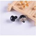 Miniatyrbilde 2 av 5: 100 stk brune plast sikkerhetsøyne DIY sytilbehør for dukkebjørn utstoppede dyr Teddy Puppet Making 9MM
