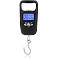 Miniatyrbillede 1 af 5: Bagagevægt 110lb/50kg, bærbar elektronisk vægt LCD-baggrundsbelysning