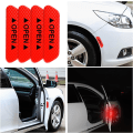 Miniatyrbilde 5 av 6: Døråpningsvarsel Refleks Klistremerker 4 stk, Sikkerhetstips om natten, Biltilbehør Generelt, For Biler, Lastebiler, SUV (Rød)