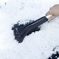 Miniatyrbilde 2 av 4: Bilsnøfjernerbørste Avsisingsspade For Kjøretøy Avtakbar Multifunksjonell Stor Langt Håndtak Avdødning