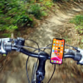 Miniatyrbild 5 av 5: Gul cykel mobilhållare universell cykelhållare smartph