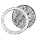 Pikkukuva 4 / 5: 2 kpl Kaiuttimen Verkko Audio Kaiuttimen Suojaritilät Helppo Asentaa Audio-osat 4 inches