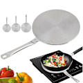 Miniatyrbillede 1 af 5: Varmefordelingsplade til induktionsplader, varmefordeler til gaskomfur, pande (22 cm)