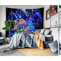 Pikkukuva 3 / 5: Nebula Galaxy seinävaate, psykedeelinen hippitaide, abstrakti
