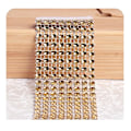 Miniatyrbillede 2 af 2: 50 stk. Servietringe Rhinestone Servietringe Diamant Servietholder Spænder