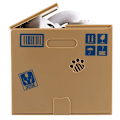 Miniatyrbild 3 av 5: Pengar Box Spardosa För Barn/vuxna Automatisk Stjäla Mynt Pengar Bank（Blå）