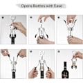 Miniatyrbillede 5 af 5: Flaskeåbner, Premium Zink Legering Corkscrew med Multifunktionel