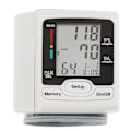 Miniatyrbild 1 av 5: Automatisk LCD-blodtrycksmätare handledssfygmomanometer för mätning av pulshastighet