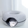 Miniatyrbillede 3 af 5: Stor kattetunnel seng katte legetunnel seng kattetunnel seng holdbar R