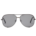 Miniatyrbilde 2 av 6: Klassiske solbriller 1 stk. Svart sorte linser Svart one size unisex.