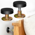 Miniatyrbillede 1 af 5: 4 stk. Justerbar Gevind Seng Ramme, Anti-shake Værktøj Teleskopisk Støtte Til Værelse Væg, Nem Installation 30-44mm