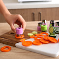 Miniatyrbilde 2 av 5: 9 stk. Grønn rustfritt stål frukt blomst grønnsakskutter kake C