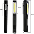 Miniatyrbilde 2 av 5: Led-lommelykt inspeksjonslampe bærbar oppladbar Led arbeidslys Cob Led lommelykt lommelykt campinglys, 2 stk