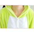 Pikkukuva 4 / 5: Lasten pojat tytöt Unisex Onesies Kigurumi Eläin Pyjamat Cosplay Puku Yöasu（M）