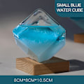 Miniatyrbild 2 av 5: Väderprognos Stormglas Glas Kub Form Glas Väder Stat