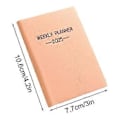 Miniatyrbillede 2 af 5: Indbundet Lille Kontorartikler Til Hjemmet Måned Lommekalender Notesbog Kalender Ugentlig Ideel Indbundet Planlægningsbog A