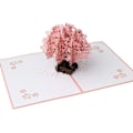 Pikkukuva 5 / 5: 3D-popup-kortti, syntymäpäiväonnittelukortti, kutsu häihin 3D Sakura T