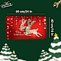 Miniatyrbilde 2 av 5: Julegulvmatte, kjøkkenteppe juledekorasjon, jul