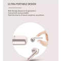Miniatyrbilde 3 av 4: Bluetooth-hodetelefoner Ohpa J18 In Ear Mikrofon Autonomi 3t Gull