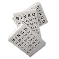 Pikkukuva 5 / 5: Klassinen Bingo-kortit 0-75 Hauska perhekorttipeli Bingo-liput Pelit perheelle Aikuisille Lapsille