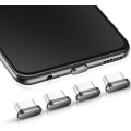 Pikkukuva 1 / 5: 4 kappaletta (harmaa) Usb C -pölypistokkeet Type-C pölysuoja yhteensopiva