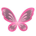 Miniatyrbild 1 av 4: Fairy Genie Vingar Kostym Barnklänning Fjärilsformade Vingar Med Elastisk Snöre För Flickor（Rosa）